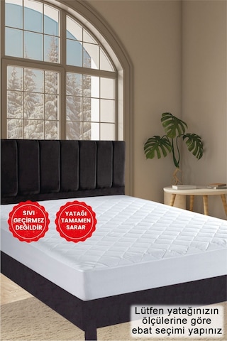 Alez Kapitone Fitted Yatak Koruyucu Alez 10 Ebat