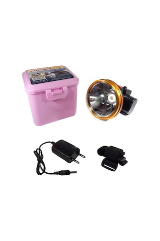 Silver Toss St-630l 30 Watt Tek Led Li Şarjlı Kafa Lambası Çok Renkli