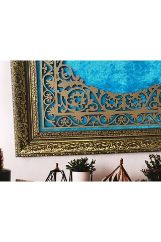Yunus Emre Çalışma Hat Sanatı Tablo 40x80 Cm