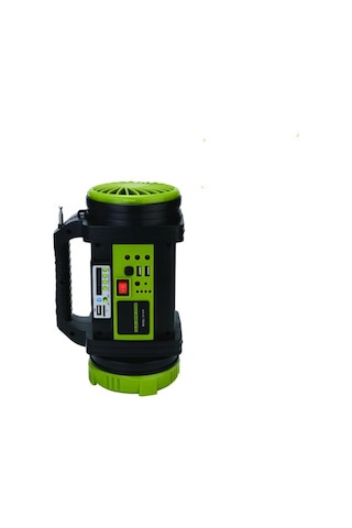 Wıson Ws-5683 Şarjlı 30w Solar Şarjlı Ev Aydınlatma Seti Ra Ve Fan Powebank