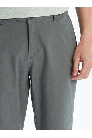 Lcwaıkıkı Classic Yeşil Standart Kalıp Gabardin Erkek Şort