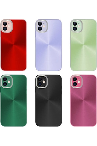 Apple Uyumlu iPhone 11 Kılıf Kamera Korumalı Sert Zore Desa Kapak