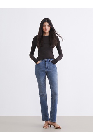 Lcw Jeans İndigo Flare Kadın Jean Pantolon
