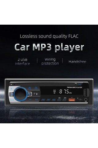 Teltree Oto Mp3 Çalar Bt 5.1 Fm Radyo 45w 4 Çıkışlı 12-14.4v Araç İçin Kablolu Entegre Sistemi Jsd-530l Şarj Aleti Ve Pil Yok