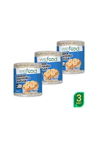 Wefood Kinoalı Protein Patlak 80 G 3'lü 8683347037742