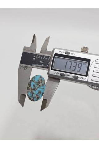 Doğal İran Nişabur Firuze Turkuaz Taşı 28 Karat - 5,55 Gram