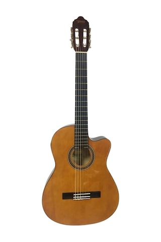 Valencia Vc104tcvt Elektro Klasik Gitar 4/4 Naturel Ekolayzırlı - Sap Çelikli - Sahneye Hazır