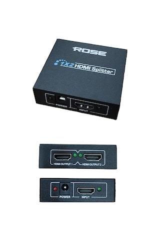 Hdmı Splitter 1x2 Çoklayıcı Uyumlu