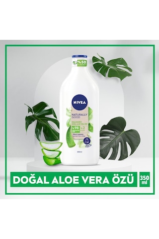 Nivea Naturally Good Aloe Vera Özü Vücut Losyonu 350 ML