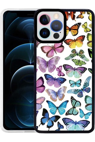 Apple Uyumlu iPhone 13 Pro Max Kılıf Zore M-Fit Desenli Kapak