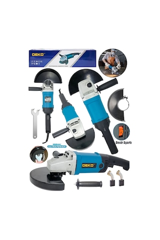 Deko ST30AG Devir Ayarlı Büyük Boy Taşlama Makinesi