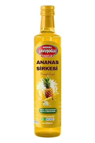 Bozkırlı Çavuşoğlu Doğal Fermantasyon Ananas Sirkesi 500 ML