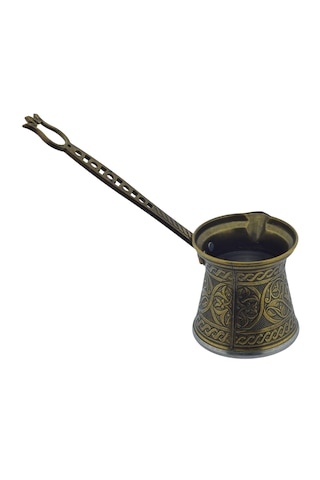 Ludıa 200ml Inox Uyumlu Döküm Cezve 7,5cmx8cm Antik