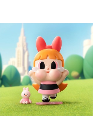Pop Mart Crybaby Powerpuff Girls Blind Box, Rastgele Aksiyon Figürleri, Koleksiyonluk Karakter Figürü
