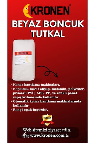 Beyaz Boncuk Tutkal 25 KG
