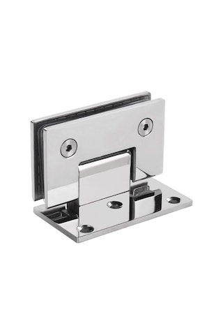 Maiyame Paslanmaz Çelik 304 Kalite Banyo Kapısı Menteşesi, 90 Derece Katlanır, Parlak Yüzey, Dayanıklı Ve Modern Tasarım