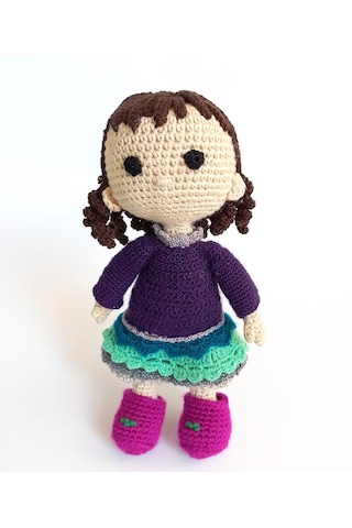 Atölye Bigi Amigurumi Bebek Bb10n Kız Bebek