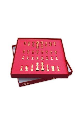 Star Vip Satranç Takımı Chess Masa Oyunu Büyük Boy