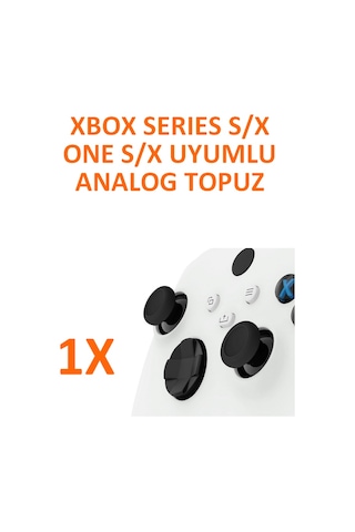 Xbox Series S/x & Xbox One S/x Uyumlu Analog Joystick Başlık - Yedek Parça 1 Adet