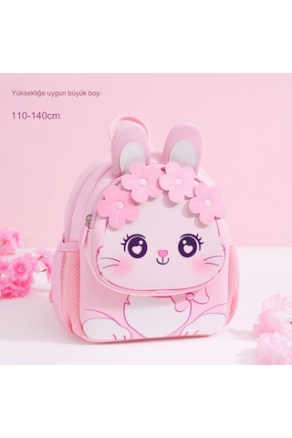 Xinxin Yeni Çocuk Anaokulu Erkek Ve Kız Çiçek Tavşan Sırt Çantası