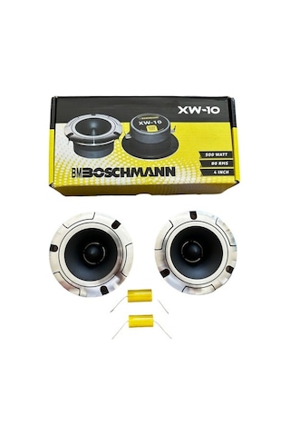 Boschmann Xw-10 Dome Tweeter 10 Cm 500w Maksimum 80w Rms