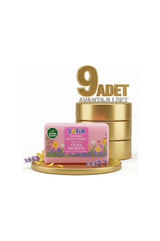 Safia Gliserinli Çiçek Bahcesi Banyo Sabunu 9x150 Gr Gliserin