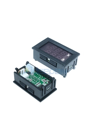 Panel Voltmetre Ampermetre 0-100 Volt 0-10 Amper Ölçümü