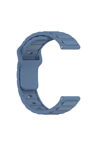 Adige Xiaomi Watch S3 Uyumlu Kordon Kayış Silikon 22/132krd Mavi