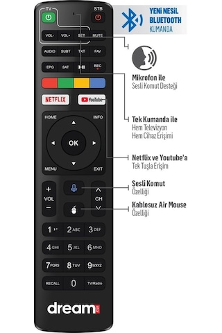 Dreamstar Android Bluetooth Kumanda