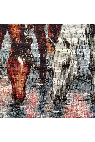 K25-Dokuma Goblen Kırlent Kılıfı