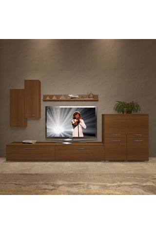 Decoraktiv Eko 6 Slm Std Tv Ünitesi Tv Sehpası Ceviz