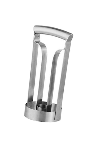 Homyl Kolay Mutfak Aracı Paslanmaz Meyve Ananas Tart Dilimleme Gümüş