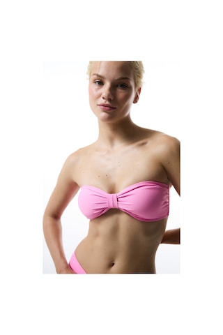 Penti Açık Pembe Bia Straplez Knot Bikini Üstü