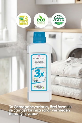 Ultra Konsantre Çamaşır Beyazlatıcı 3x 2 Li Set Diğer