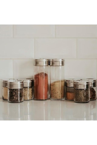 Basic 4 Pc Set 2 Adet 250 Cc Büyük Boy +2 Adet 110 Cc Küçükboy Tuzluk-biberlik Beyaz