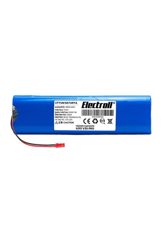 Ilife V3s Pro Uyumlu Batarya Yüksek Kapasite 3200mah Pil Robot Süpürge Bataryası Değişimi