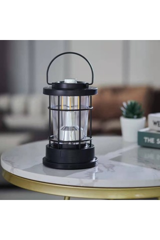 Kamp Işığı Su Geçirmez Toz Geçirmez Taşınabilir Yaratıcı Siyah Siyah