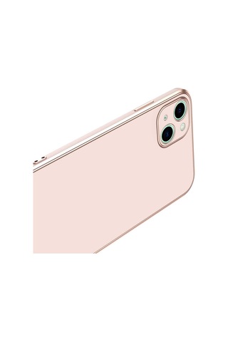 Apple Uyumlu iPhone 14 Plus Kılıf Zore Bark Kapak Light Green
