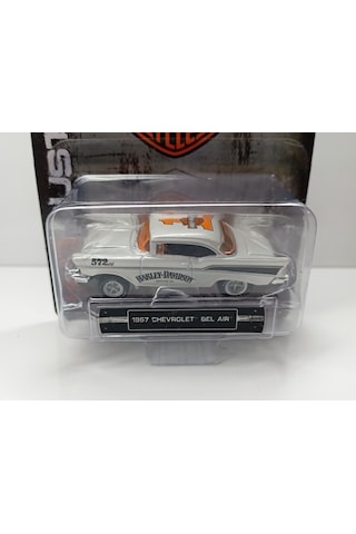 Maisto H.d 1:64 Ölçek 1957 Chevrolet Bel Air Metal Araba 7 Cm