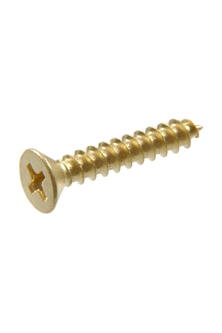 45425 5 İnç X 5/8-inç Düz Phillips Ahşap Vida, Pirinç, 50&apos Li Paket 45425 5 İnç X 5/8-inç Düz Phillips Ahşap Vida, Pirinç, 50&apos Li Paket