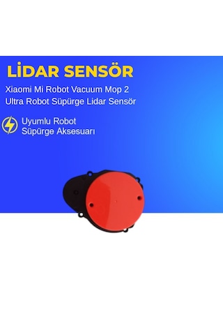 Xiaomi Mi Robot Vacuum Mop 2 Ultra Robot Süpürge Lidar Sensör
