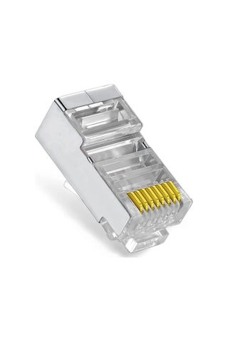 Vcom Nm026 100lü Metal Rj45 8p8c Cat6-utp-rj45-3u Konnektör