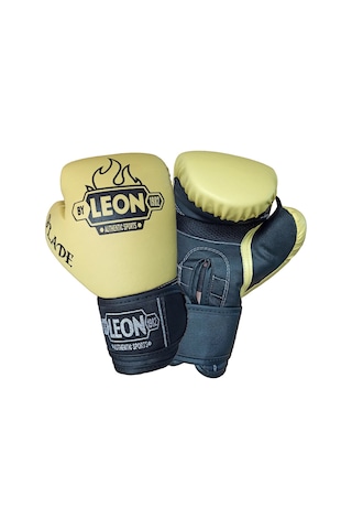 Aksaspor Leon Blade Training Boks, Kick Boks Ve Muay Thai Eldiveni Sarı