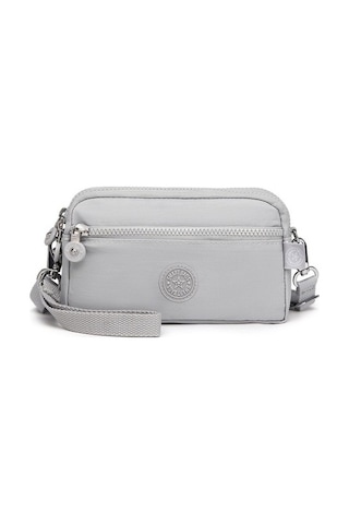 Smart Bags 1112 Krınkle Kumaş Postacı Çantası (Açık Gri) Açık Gri