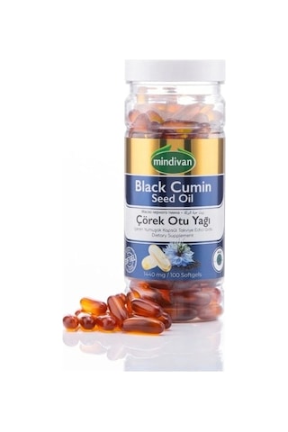 Çörekotu Yağı Softjel 1000 Mg 100 Kapsül