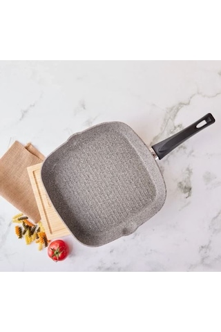 Emsan Dura Granit Kare Tava 28 Cm