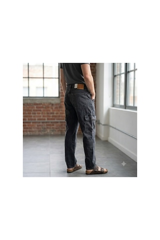 Levi's 568 Loose Straight Erkek Kargo Jean Pantolon-000lp00020 Füme - Antrasit