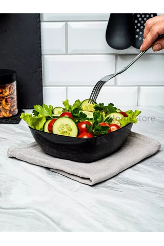 Al' Ternatıva Çorba Tabakları Seti Plastik, 25 Adet 203018678 Siyah