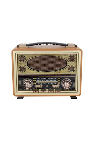 Bayındır Elektronik M-2027BT Bluetooth Hoparlör Nostaljik Portatif Radyo