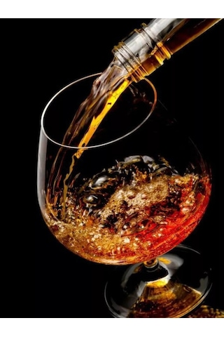 Glass Concept Büyük Bardak Konyak, Viski Ve Şarap İçin 500 Ml 167952986 Beyaz